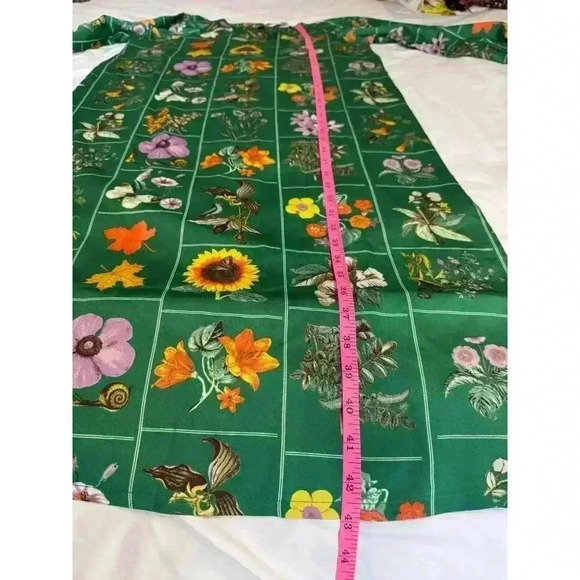 Floral Green Midi Dress - Picture 10 of 13